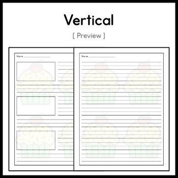 Primary Writing Paper with Picture Box - Draw and Write by Sweetinar ...