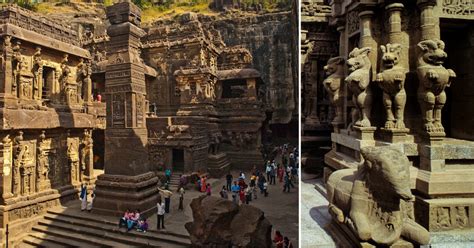 A Testament To Ingenuity, Kailasa Temple Is Carved From A Single Rock ...