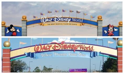 Welcome to Walt Disney World sign refurbishment now complete | Chip and ...