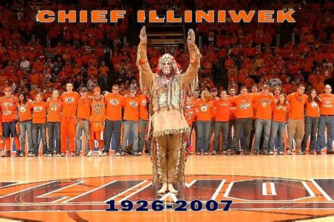 chief illiniwek forever. | Illinois fighting illini, Fighting illini ...