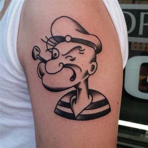 Popeye Tattoo Design