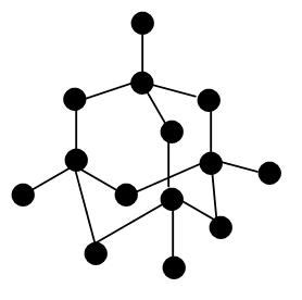 The nature of the bond in diamond is:A. IonicB. CovalentC. MetallicD ...