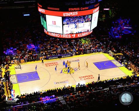 Los Angeles Lakers Staples Center 8" x 10" Basketball Stadium Photo ...