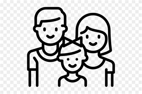 Family - Happy Family Easy Drawing - Free Transparent PNG Clipart ...