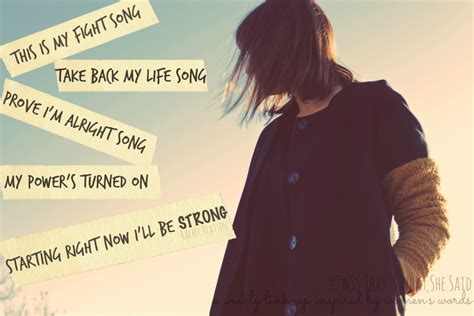 Lirik lagu this is my fight song 2021