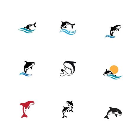 Orca Logo Vector Illustration On Trendy Design. 19485390 Vector Art at ...