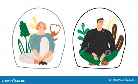 Personal space concept stock vector. Illustration of mind - 158657366