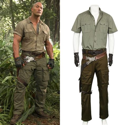 Jumanji: Welcome to the Jungle Costume Spencer Halloween Adult Men Uniform in 2019 | Outfits ...