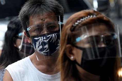 Review sought for mandatory wearing of face shields in PH