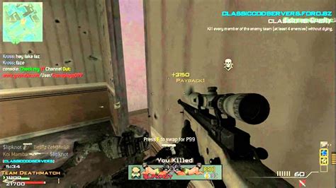 COD MW3 Sniper Montage - YouTube