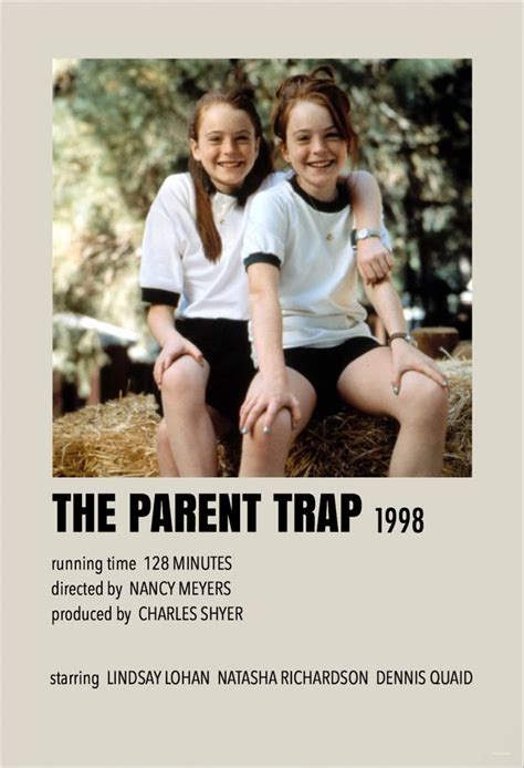 The parent trap by Millie | Iconic movie posters, Film posters vintage, Movie poster wall