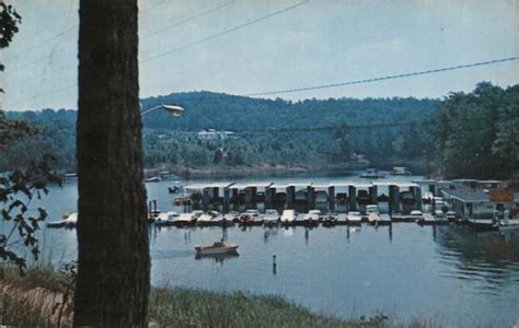 Boat Dock at Rough River State Park Falls of Rough, KY Postcard