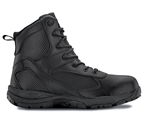 Maelstrom Men’s TAC ATHLON 6" Black Tactical Work Boots Law Enforcement ...