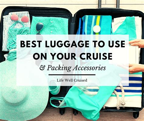 21 Best Cruise Luggage and Packing Accessories - Life Well Cruised