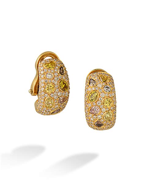 Fancy Color Diamond Earrings - Turgeon Raine