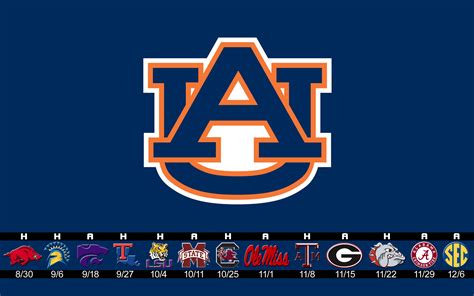 Auburn Tigers 2014 Football Schedule Wallpaper : wde