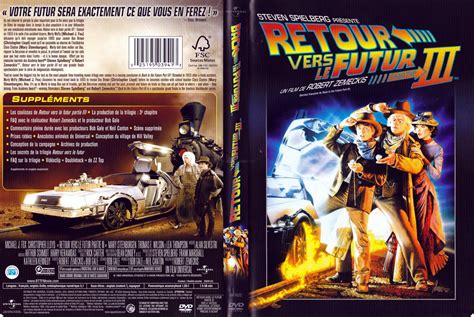 Jaquette DVD de Retour vers le futur 3 (Canadienne) - Cinéma Passion