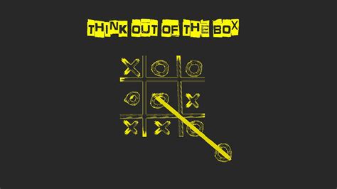 Think Out of The Box logo, quote HD wallpaper | Wallpaper Flare