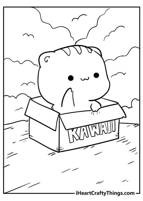 Kawaii Coloring Pages (100% Free Printables)