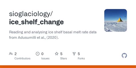 GitHub - sioglaciology/ice_shelf_change: Reading and analysing ice shelf basal melt rate data ...