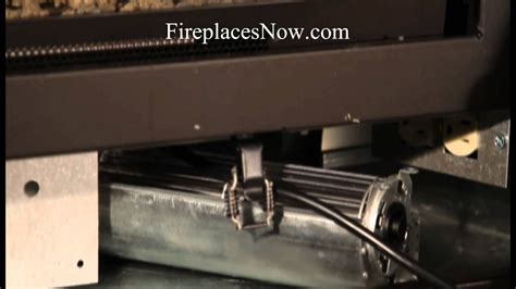 How To Install A Fireplace Blower - YouTube