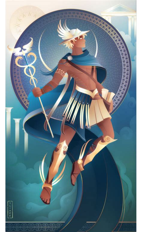 Hermes ~ Greek Mythology by Yliade on @DeviantArt | Greek mythology art, Greek gods, Hermes ...