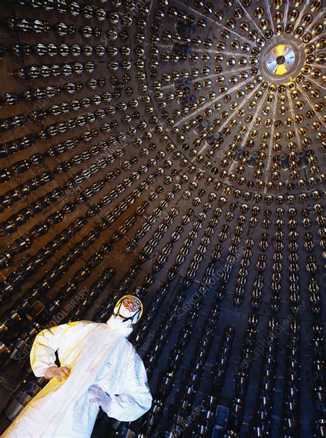 Neutrino detector - Stock Image - R188/0055 - Science Photo Library