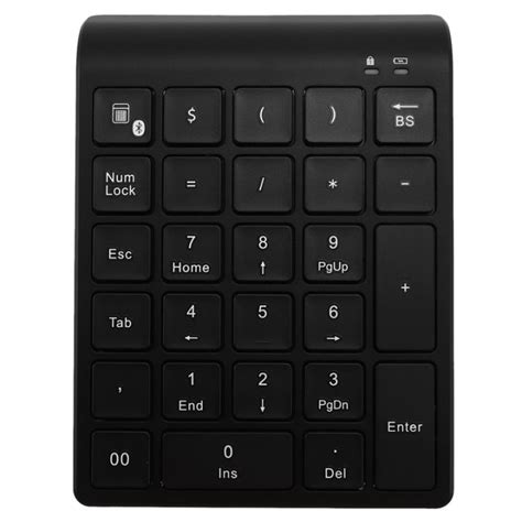 27 Keys Bluetooth Wireless Numeric Keypad Mini Numpad With More Function Keys Digital Keyboard ...