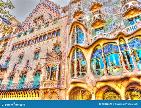 Old Buildings At Barcelona Editorial Stock Image - Image: 46832524