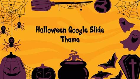 Innovative Halloween Google Slide Theme PPT Template | Google slides themes, Ppt presentation ...