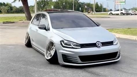 Slammed VW Golf GTI's Owner Hates Running Out Of Fuel…