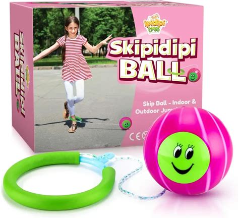 IPIDIPI TOYS Skip It Ankle Toy Pink Retro Skipit Toy Hopper Ball Review