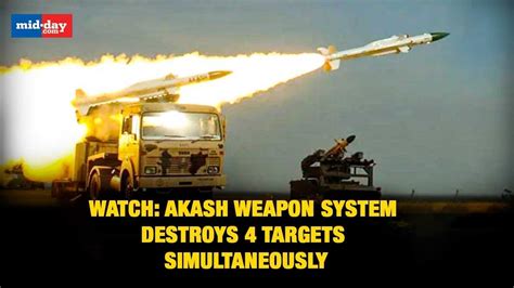 Akash Weapon System: IAF displays power of India’s Akash Air Defence Missile System