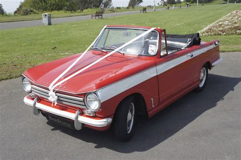 Triumph Herald Convertible for hire in Folkestone - BookAclassic