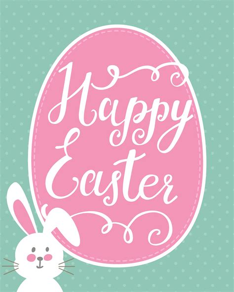 Free Easter Card Printable