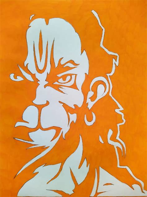 HANUMAN, drawings, god, HD phone wallpaper | Peakpx