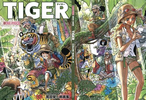 One Piece "Color Walk 9: TIGER" cover by Eiichiro Oda : r/manga