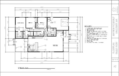 Portfolio: Architectural Drafting w/ AutoCAD