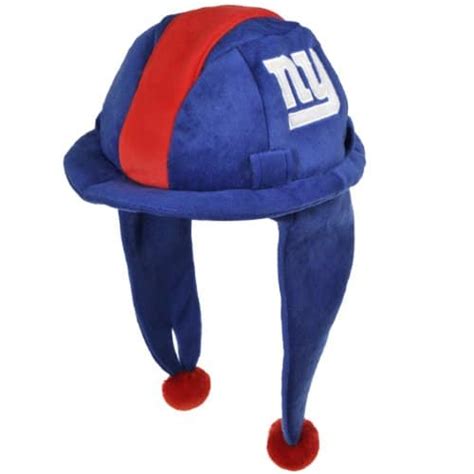 New York Giants Mascot Dangle Beanie | Sports Hard Hats