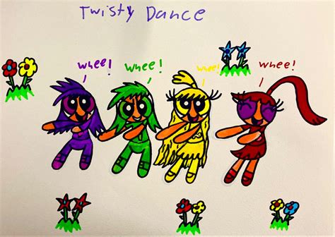 Powerpuff Teletubbies Twisty Dance | Teletubbies, Powerpuff, Ppg and rrb