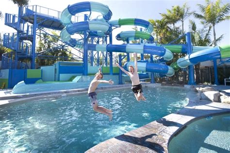 Family Friendly Resorts with Waterslides - Brisbane Kids