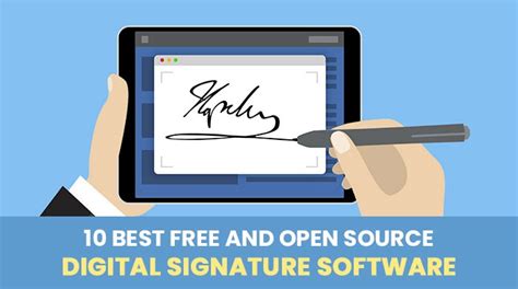 10 Best Free and Open Source Digital Signature Software