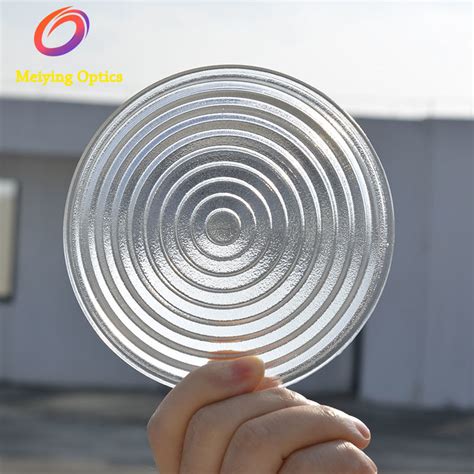 Dia 112mm with Focal length 70mm Tempered Fresnel Lens,Glass Borosilicate Fresnel Lens For ...