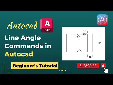 How to Draw a line with angle in AutoCAD | Different AutoCAD commands - سی وید