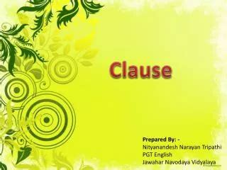 PPT - IF CLAUSE PowerPoint Presentation, free download - ID:6822890