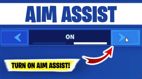 TURN ON AIM ASSIST (2024) | Turn On Aim Assist Fortnite | Aim assist settings fortnite - YouTube