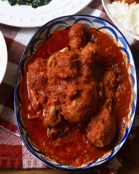 Nigerian Chicken Stew (Red Tomato Stew) - Ev's Eats