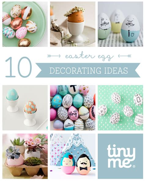 10 Easter Egg Decorating Ideas - Tinyme Blog