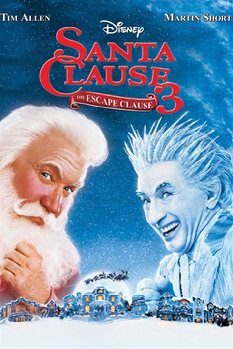 The Santa Clause 3 The Escape Clause movie poster Christmas Movie Posters & Artwork # ...