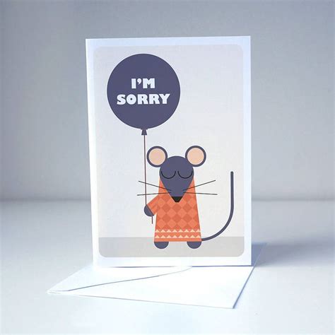 Printable Apology Cards